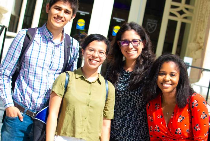 Students at Orientation