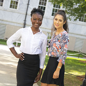 Students pose for photo