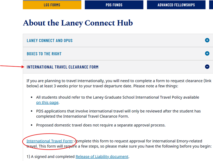 ITC how to form in the Hub